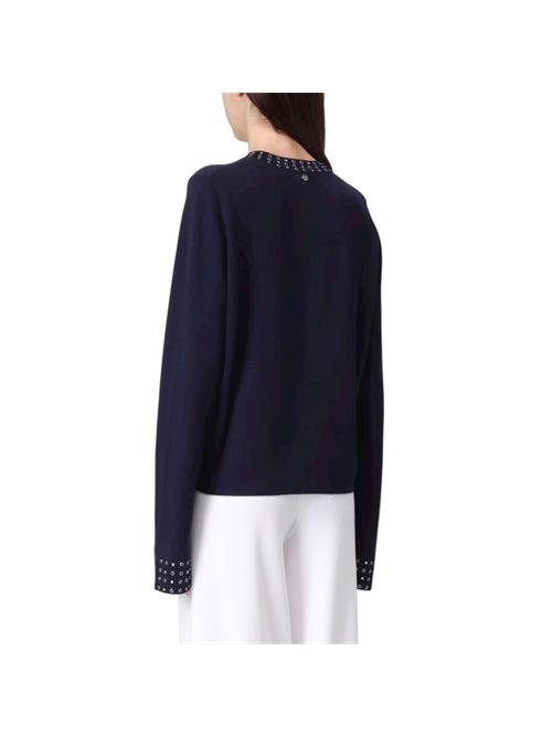 Jacket woman blue LIU JO | MF5044MS49I/93932